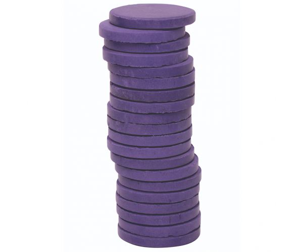 PlayBox: Discuri de acuarelă violetă 30mm 1buc