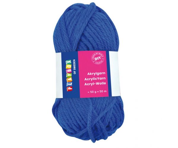 PlayBox: Fir acrilic 50g albastru