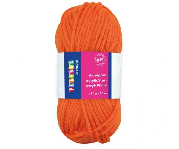 PlayBox: Fir acrilic 50g portocaliu