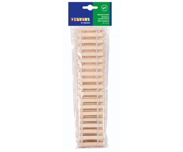 PlayBox: Gard de lemn 90x5cm