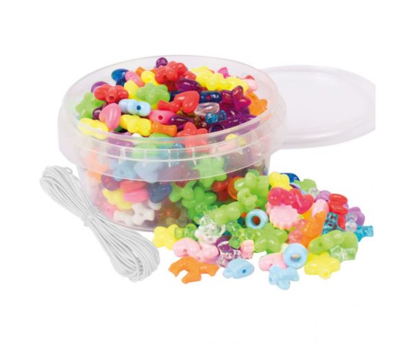 PlayBox: Mărgele figurate în cutie set de 250g