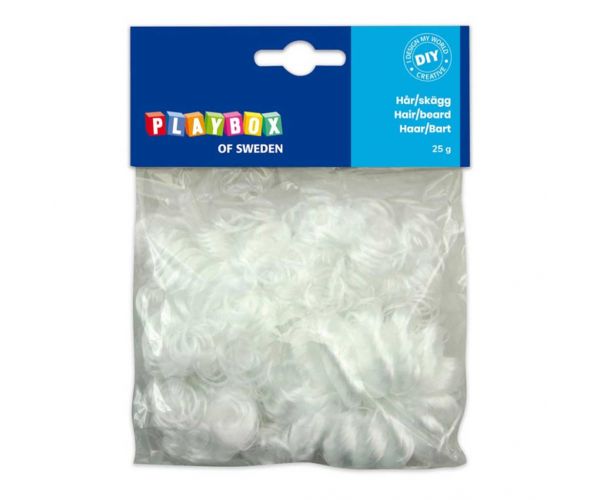 PlayBox: Păr alb, barbă 25g
