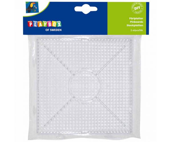 PlayBox: Placă de bază MIDI de 5mm pentru mărgele de călcat, set de 2 bucăți