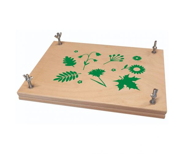 PlayBox: Presă pentru plante din lemn, 31,8x21,5cm