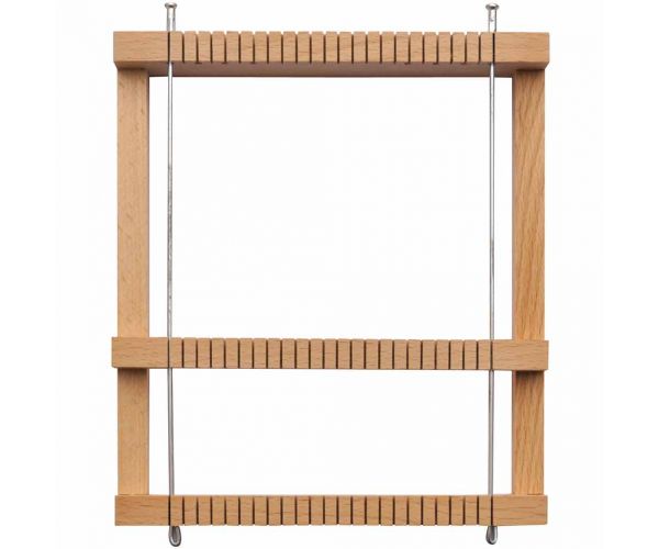 PlayBox: Rama de țesut din lemn 22 x 19 x 3 cm