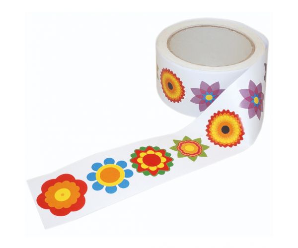 PlayBox: Rulou de stickere cu flori, 450 de bucăți