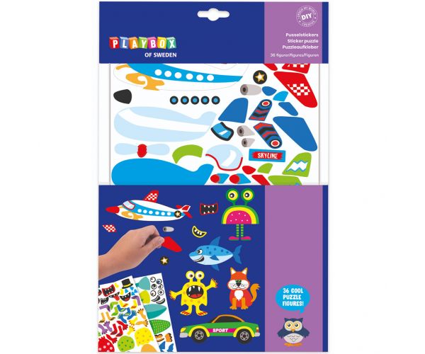 PlayBox: Set creativ de autocolante