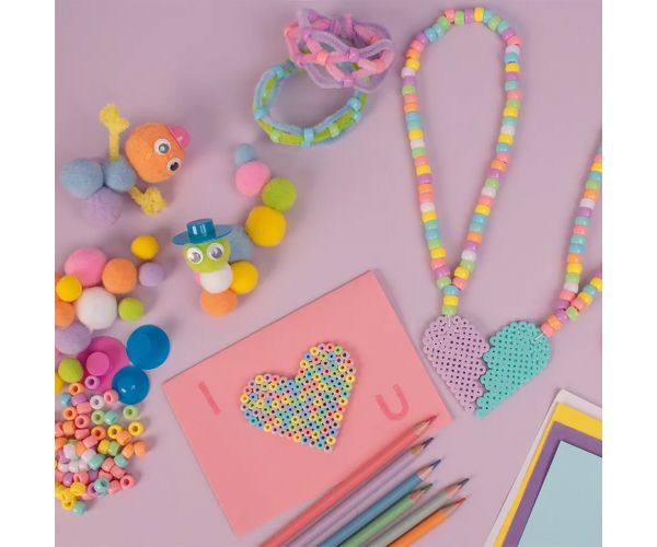 PlayBox: Set creativ de lucru manual în culori pastelate