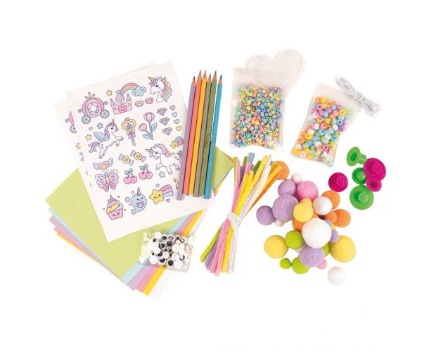 PlayBox: Set creativ de lucru manual în culori pastelate