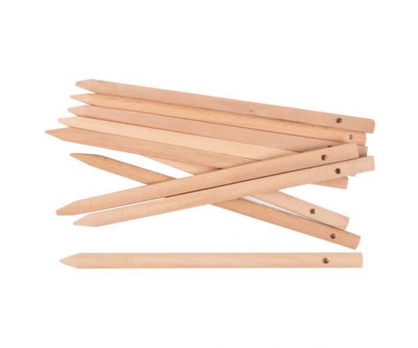PlayBox: Set de 10 suveici din lemn de 20 cm.