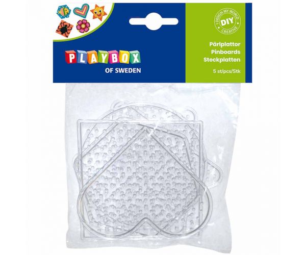 PlayBox: Set de 3 forme de bază pentru mărgele MIDI de 5mm, care se pot călca