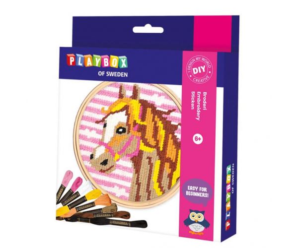 PlayBox: Set de broderie creativ