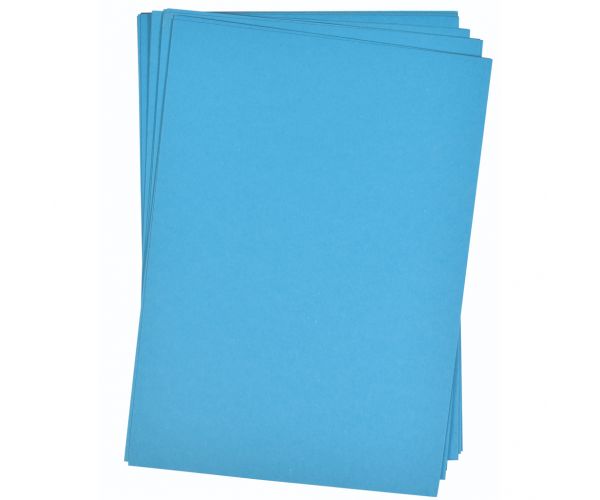 PlayBox: Set de carton albastru A4, 25 de bucăți, 180g