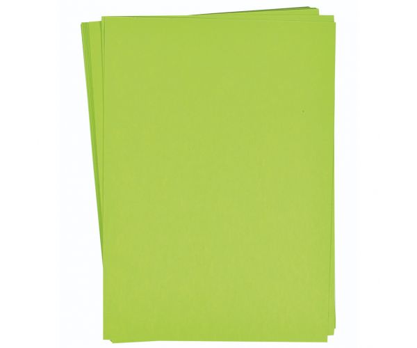 PlayBox: Set de hârtie cartonată verde deschis A4, 25 de bucăți, 180g