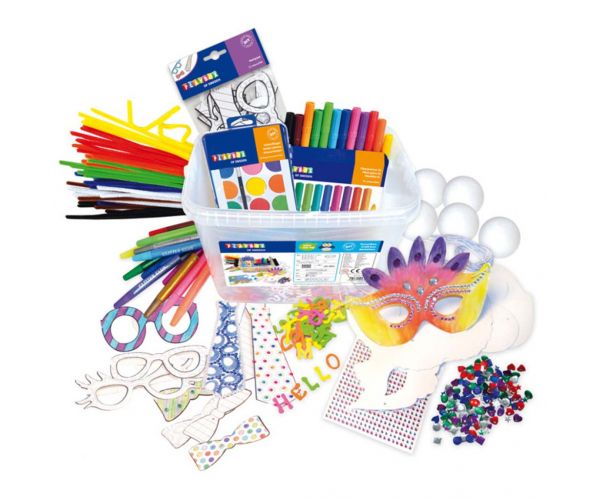 PlayBox: Set de meșteșuguri creative cu 1100 de piese