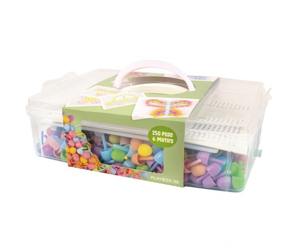 PlayBox: Set de mozaic colorat, 250 de piese