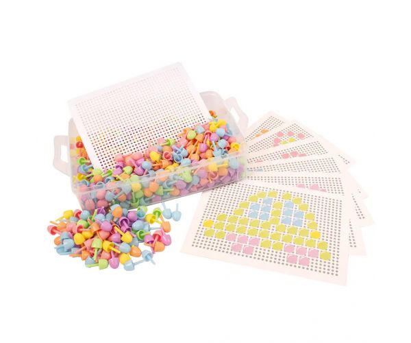 PlayBox: Set de mozaic colorat, 250 de piese
