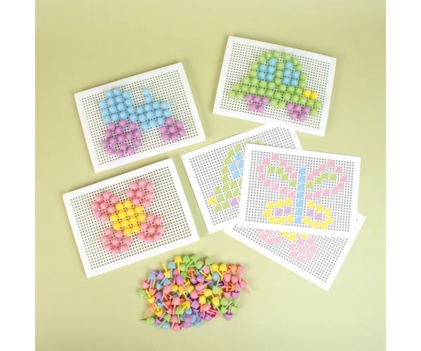PlayBox: Set de mozaic colorat, 250 de piese