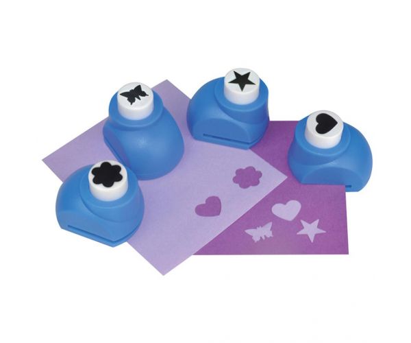 PlayBox: Set de perforatoare cu 4 piese cu inimioare