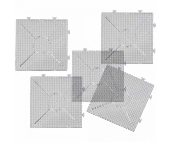 PlayBox: Set de plăci de bază conectabile pentru mărgele MIDI de 5mm, set de 10 bucăți.