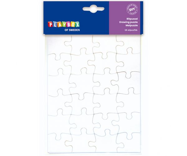 PlayBox: Set de puzzle-uri goale 20,5x14,5cm, 16 bucăți
