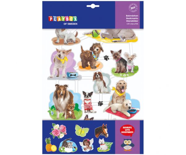 PlayBox: Set mixt de autocolante creative cu 130 de bucăți