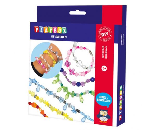 PlayBox: Set pentru confecționarea brățărilor, 200 de piese