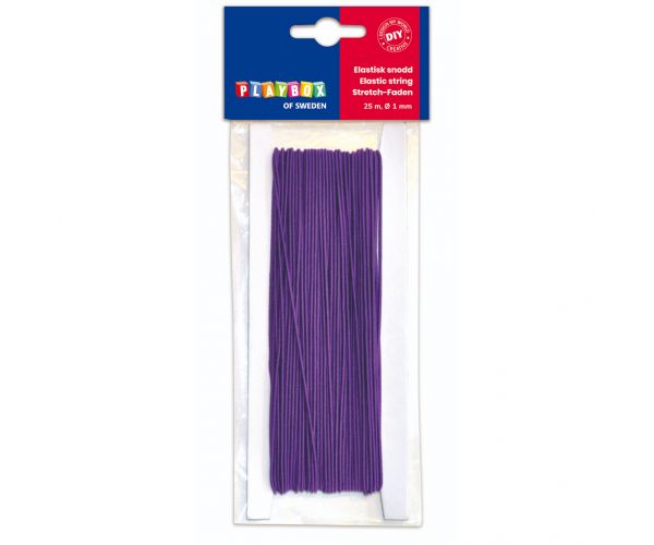 PlayBox: Șnur flexibil mov 25mx1mm