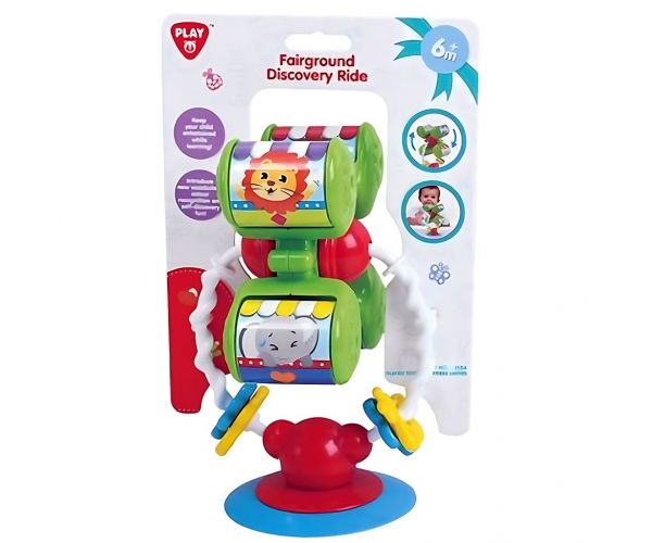 Playgo: Jucărie pentru bebeluși explorator de parc de distracții