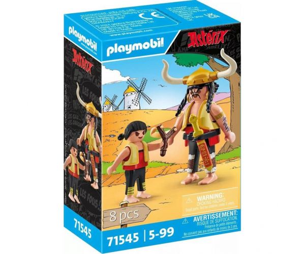Playmobil: Asterix - Quibelez de Saporan és Pepe figurák (71545)