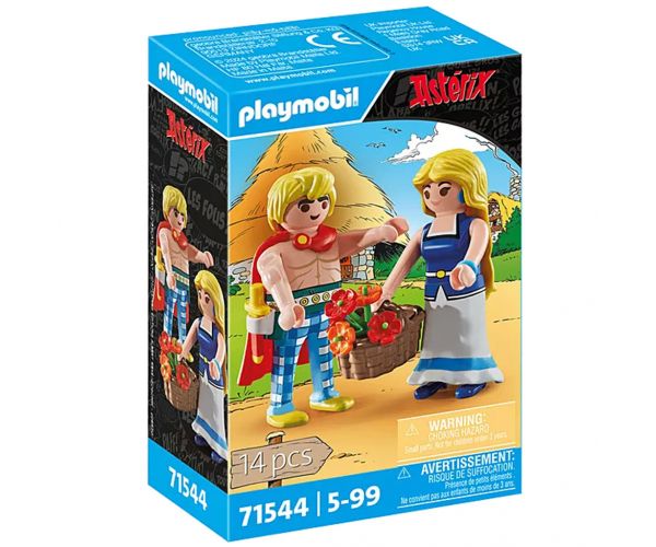 Playmobil: Asterix - Tragicomix și Falbala (71544)