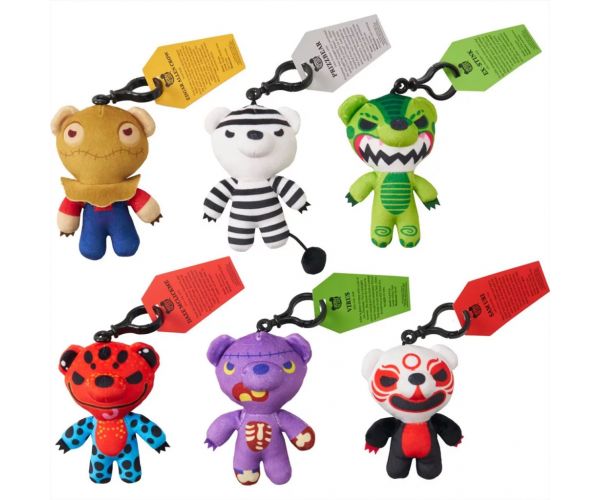 Pluș clip-on surpriză Deddy Bear, seria 5 - diferite modele, 1 buc.