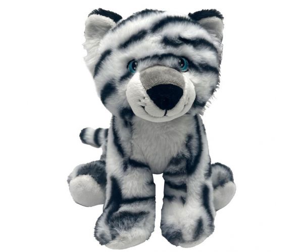 Plüss tigris alb de 21cm