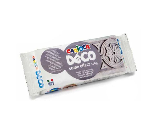 Plastilina alba cu uscare la aer 250 g - Carioca
