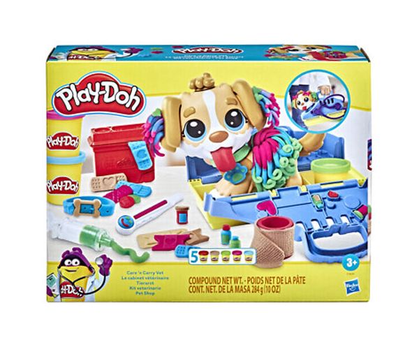 Play-Doh Care 'n Carry Vet set plastilină - Hasbro
