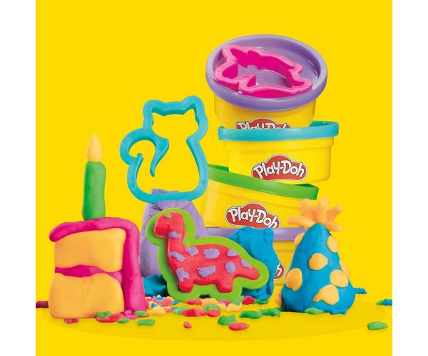 Play-Doh: Set de joc pentru petrecere cu 24 de plastiline și accesorii - Hasbro