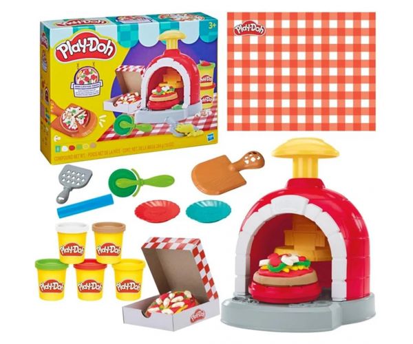 Play-Doh: Set de plastilină pentru prepararea pizzei – Hasbro