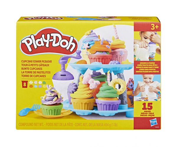 Play-Doh: Set de plastilină Turn de brioșe – Hasbro