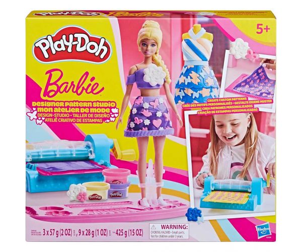 Play-Doh: Set studio de modele pentru designeri de modă Barbie - Hasbro