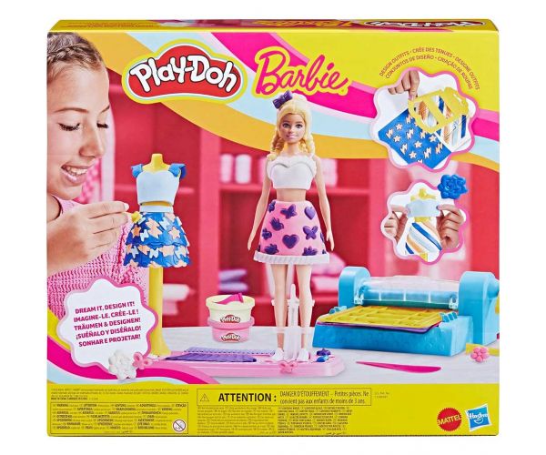 Play-Doh: Set studio de modele pentru designeri de modă Barbie - Hasbro