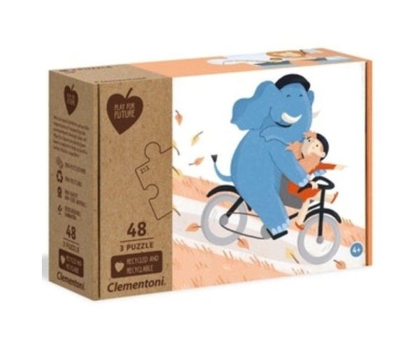 Play for Future: Legyél a haverom 3x48db-os puzzle - Clementoni