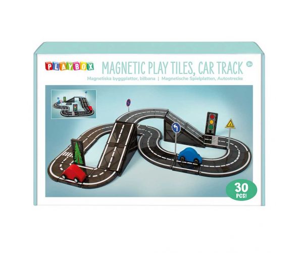 PlayBox: Joc de construcție magnetic - Autostradă