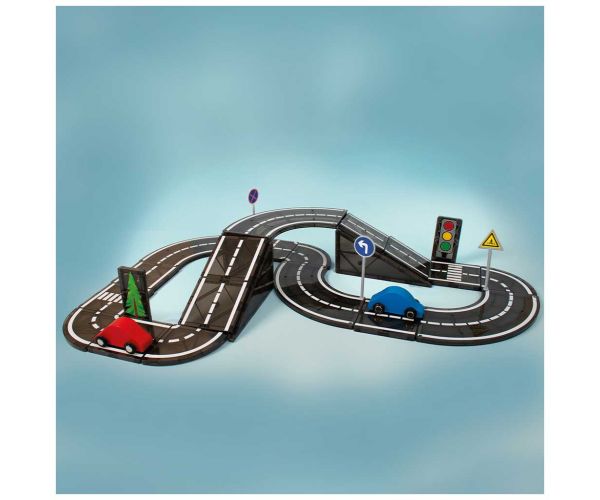 PlayBox: Joc de construcție magnetic - Autostradă