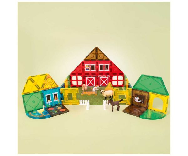 PlayBox: Joc de construcție magnetic - Fermă