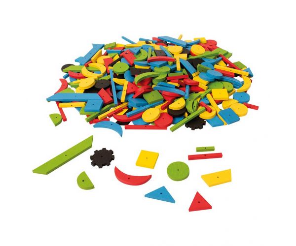 PlayBox: Set de mozaic cu ciocan pentru realizarea imaginilor, 400 de piese