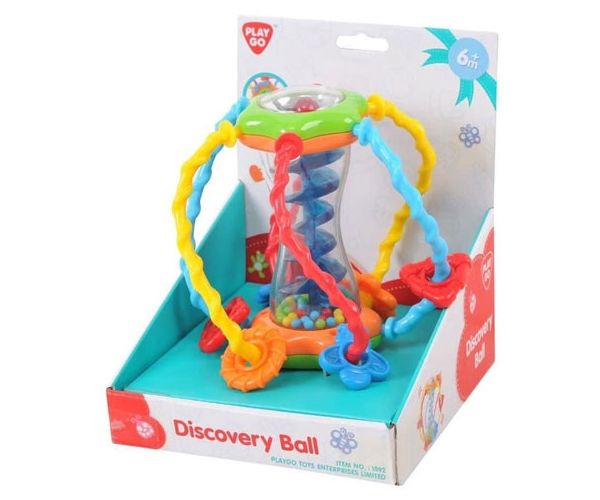 Playgo: Baby minge zornăitoare pentru bebeluși