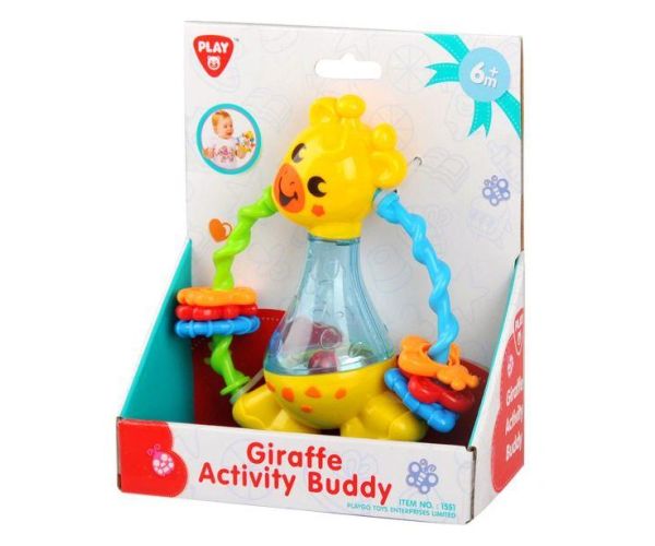 Playgo: baby zornăitoare girafă