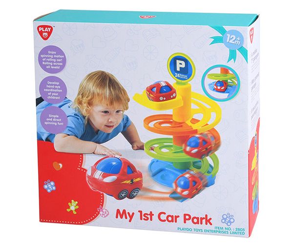 Playgo: Bébi autós spirálpálya