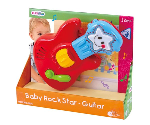 Playgo: Rocksztár bébi elektromos gitár fényekkel és hangokkal