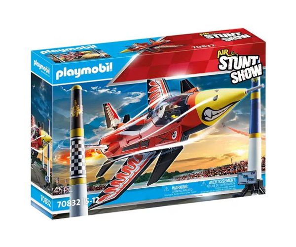 Playmobil: Air Stuntshow - "Sas" sugárhajtású gép (70832)